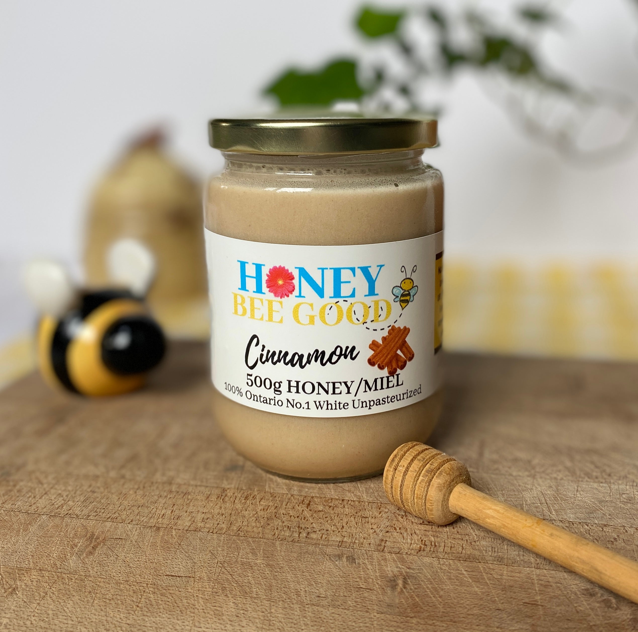 Cinnamon Creamed Honey